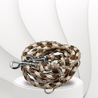 Parachute Cord Leine Beige/Braun