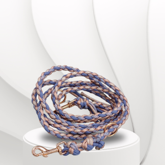 Parachute Cord Leine Shiny Purple