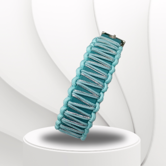 Halsband Shiny Türkis