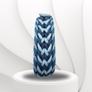 Parachute Cord Halsband Blue