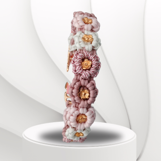 Parachute Cord Halsband Blumen