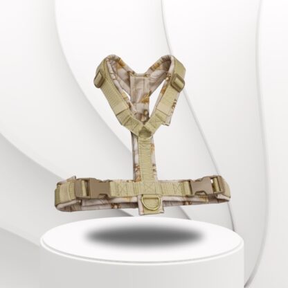 Softshell Geschirr Goldpfötchen Beige